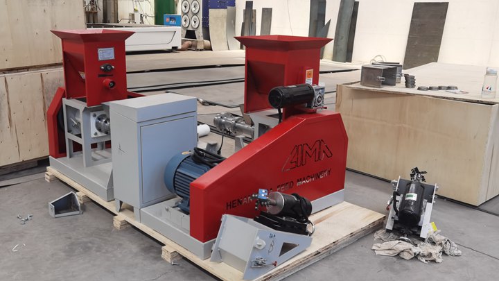 dry type trout feed extruder machine parts in South Korea